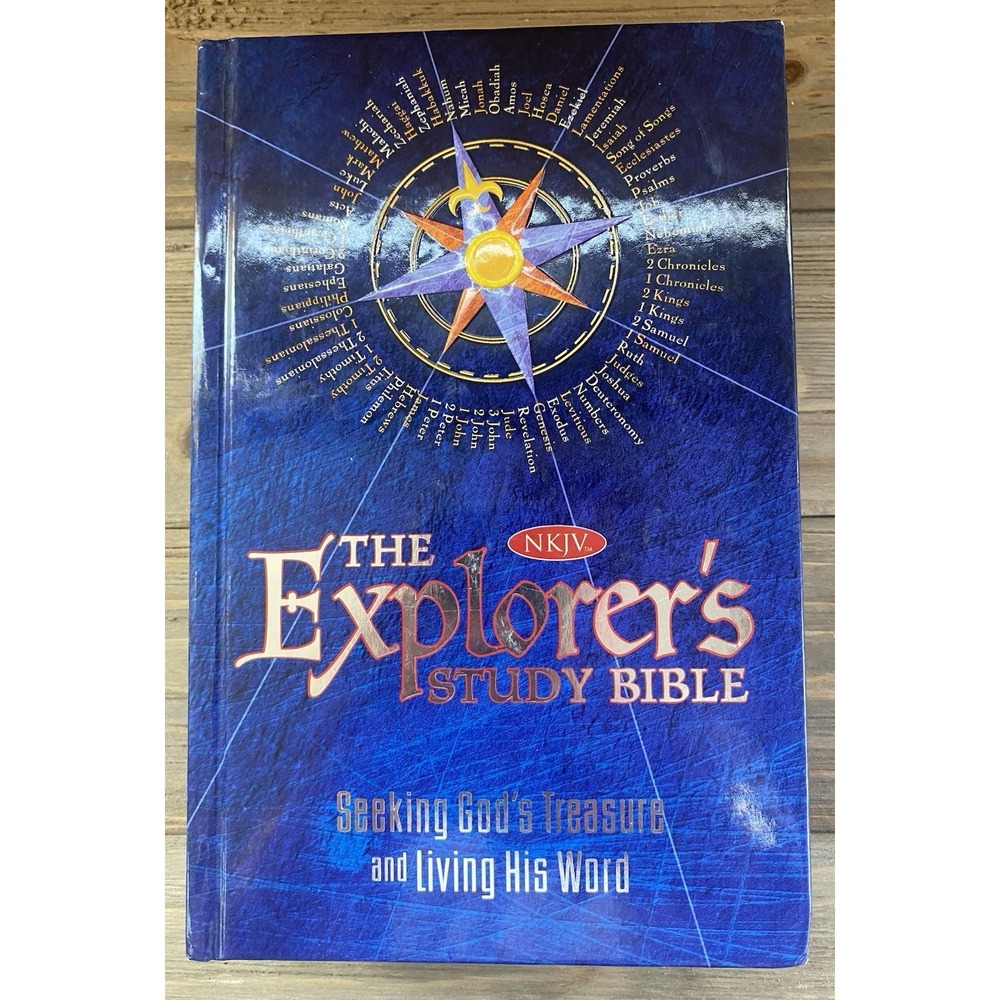 The‎ NKJV Explorer's Study Bible Hardcover Tommy Nelson.